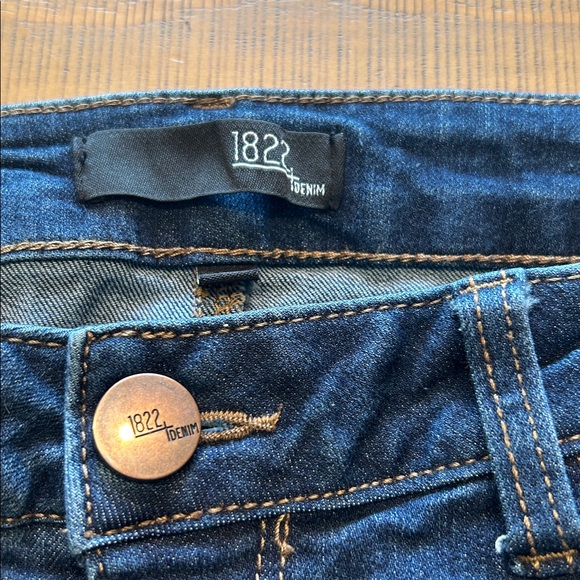 1822 Denim Dark Blue Jeans - Picture 2 of 8